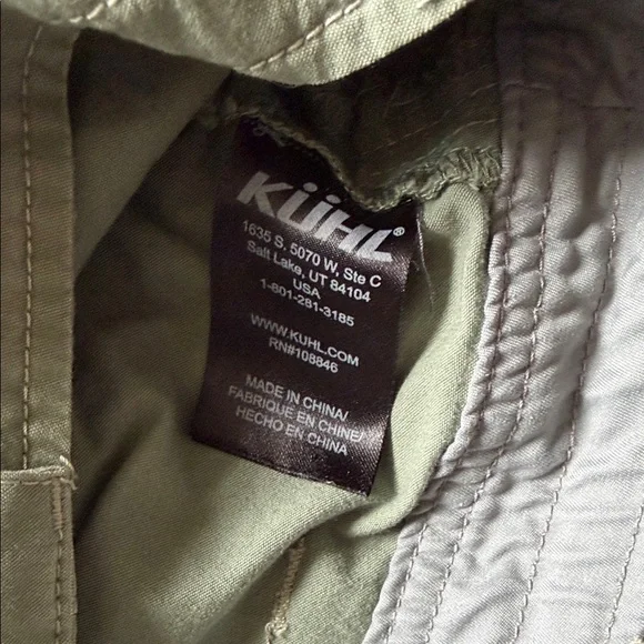 KÜHL Women's Green Trekr™ Capri Pants Hiking Outdoor Gorpcore size 6 - Picture 11 of 16